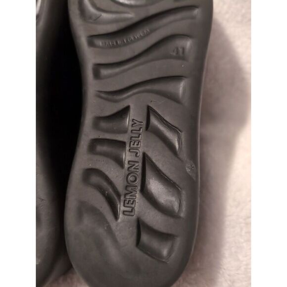 Lemon Jelly, Gaia Slide Sandal GAIA-01 Black Size 41/10 - Picture 6 of 7